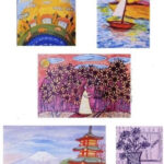 ポストカード Dセット ウクライナの子どもの絵画