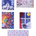 ポストカード Fセット ウクライナの子どもの絵画